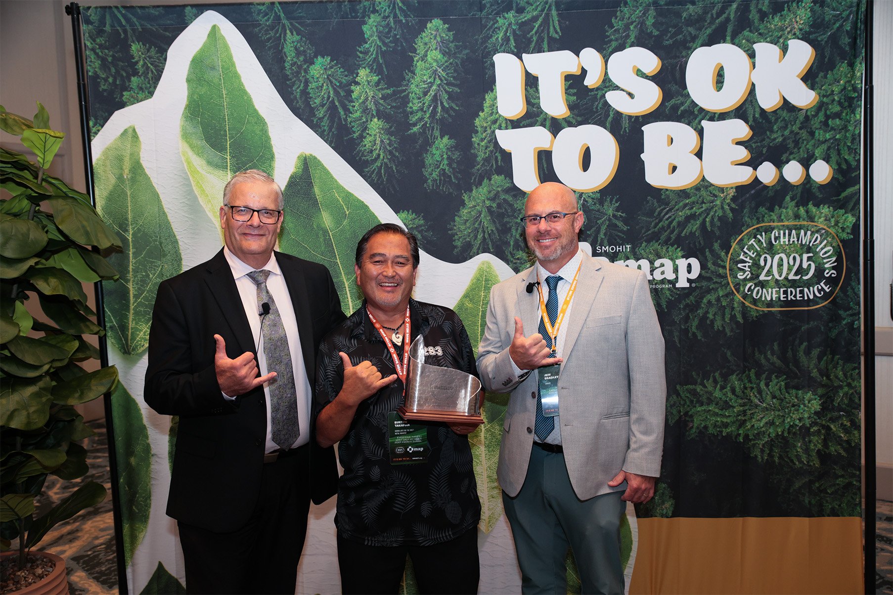 Aldo Zambetti, Burton Takfuji, and Jeff Bradley