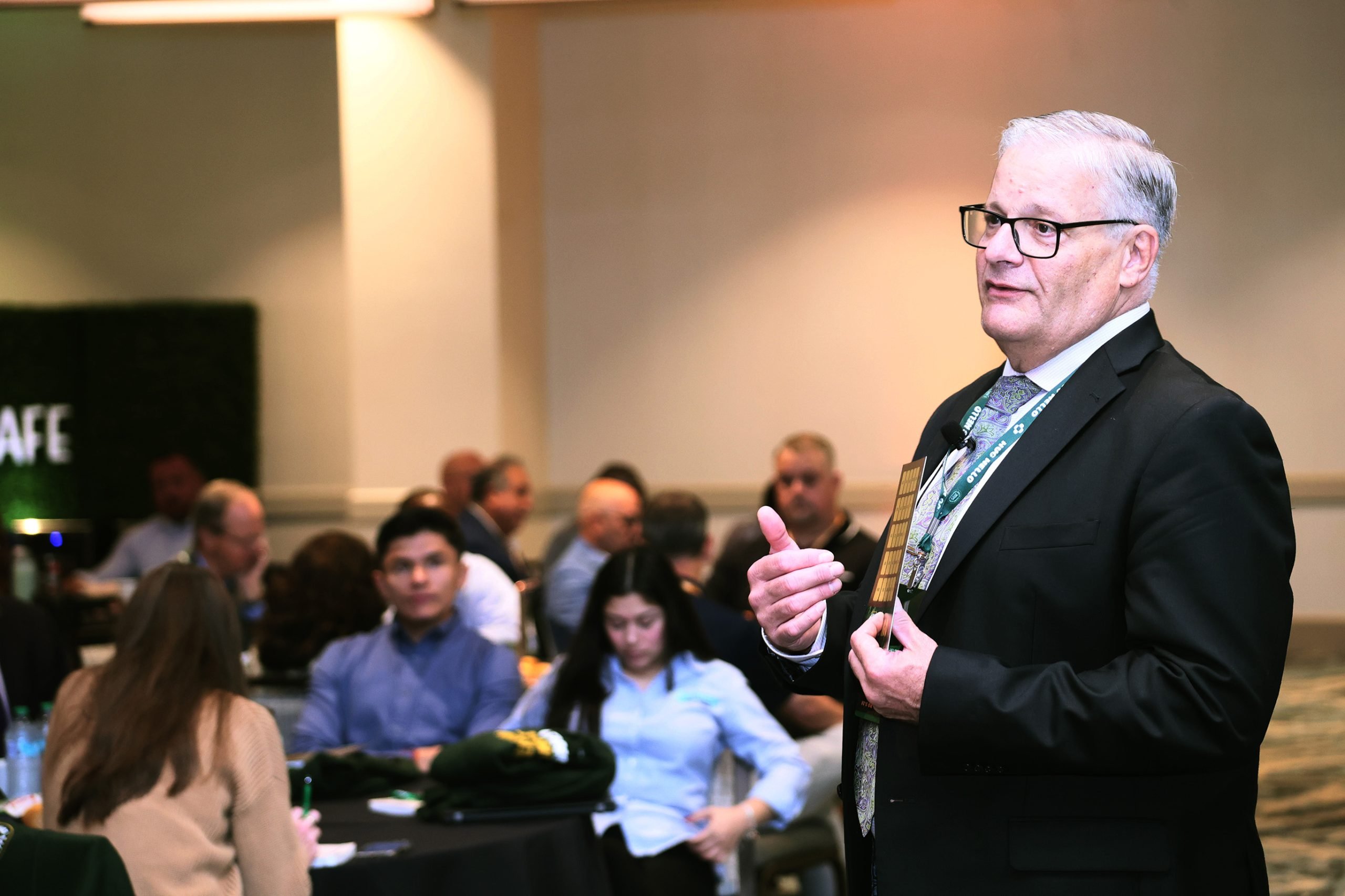 Aldo presenting at the 2025 Safety Champions conference