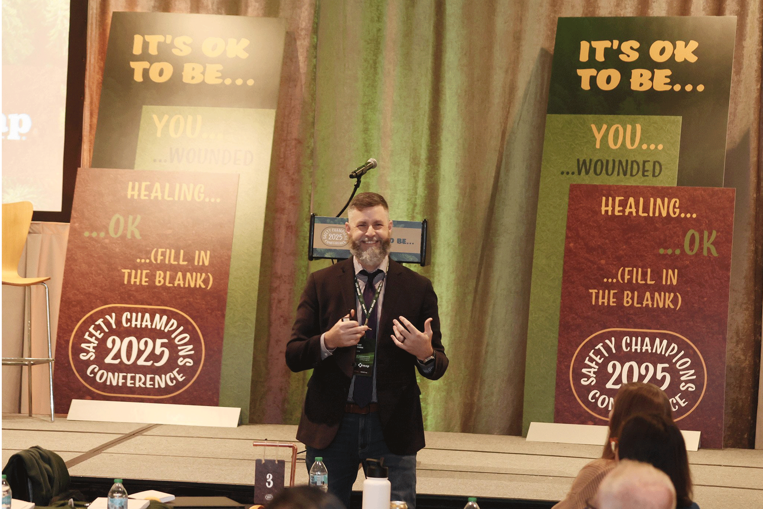 presenter at the 2025 safety champions conference